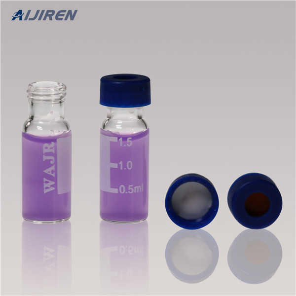 HPLC and GC instrument sample storage crimp cap vial manufacturer